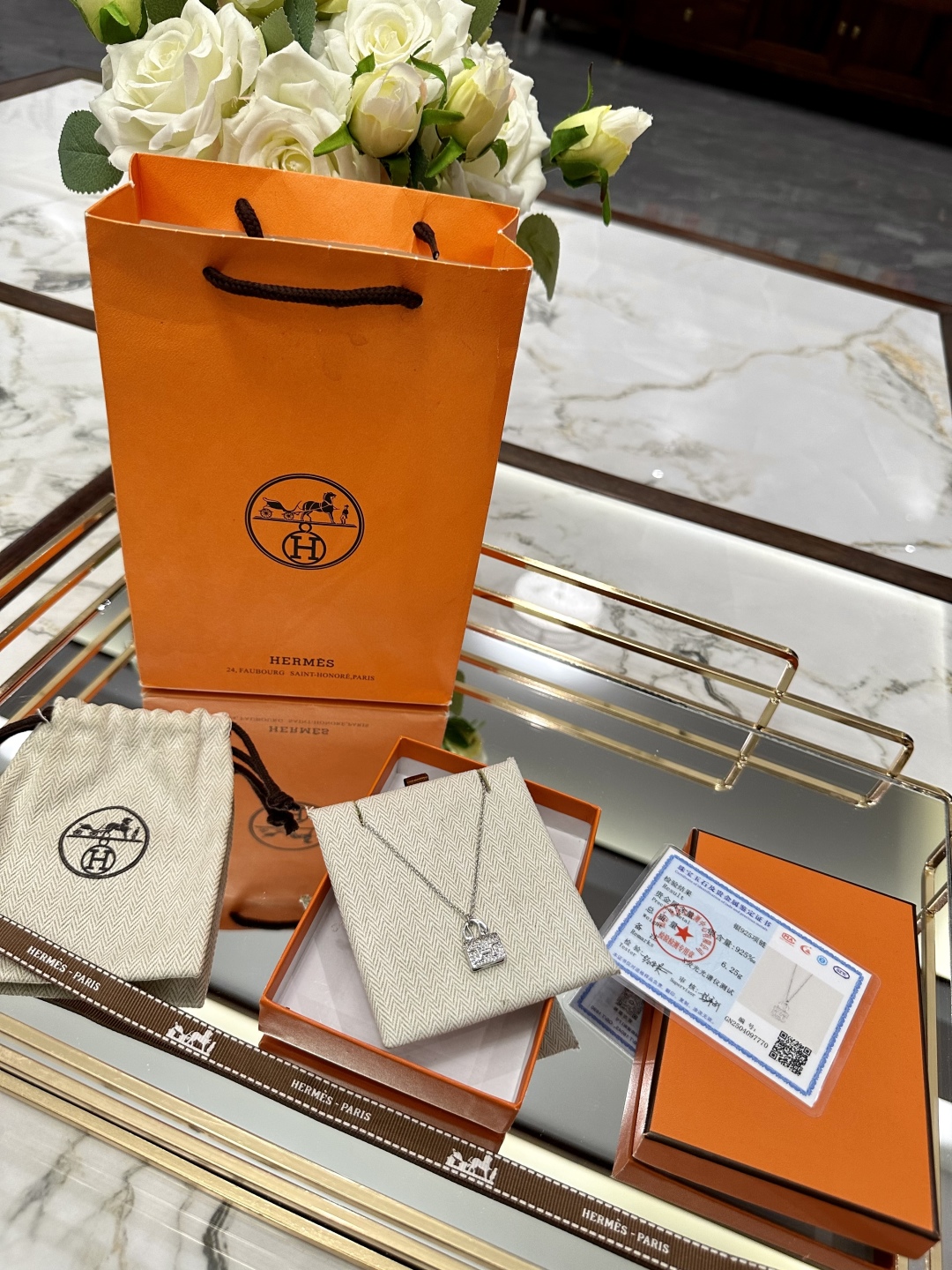 HERMES jewelry model 41